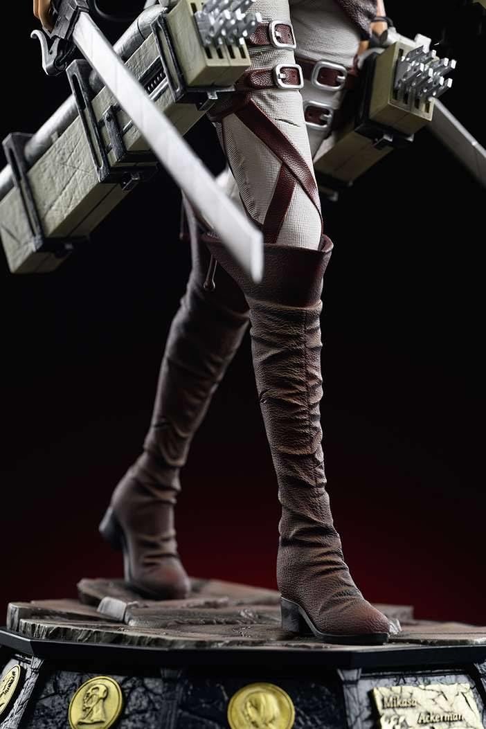 Amazon.co.jp: ミカサ・アッカーマン 1/6 1/4スケール 塗装済み完成品